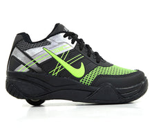 Carregar imagem no visualizador da galeria, Tenis infantil de rodinhas Nike roller preto e verde