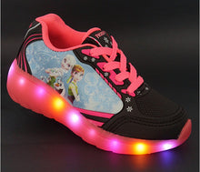 Carregar imagem no visualizador da galeria, Tenis infantil led com rodinha